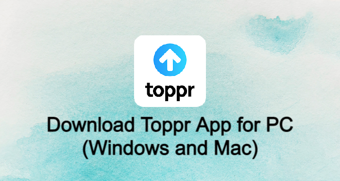 Toppr App for PC